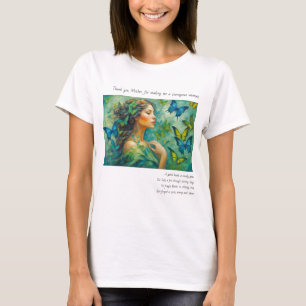 Thank you, Mother Poem T-shirt. T-Shirt