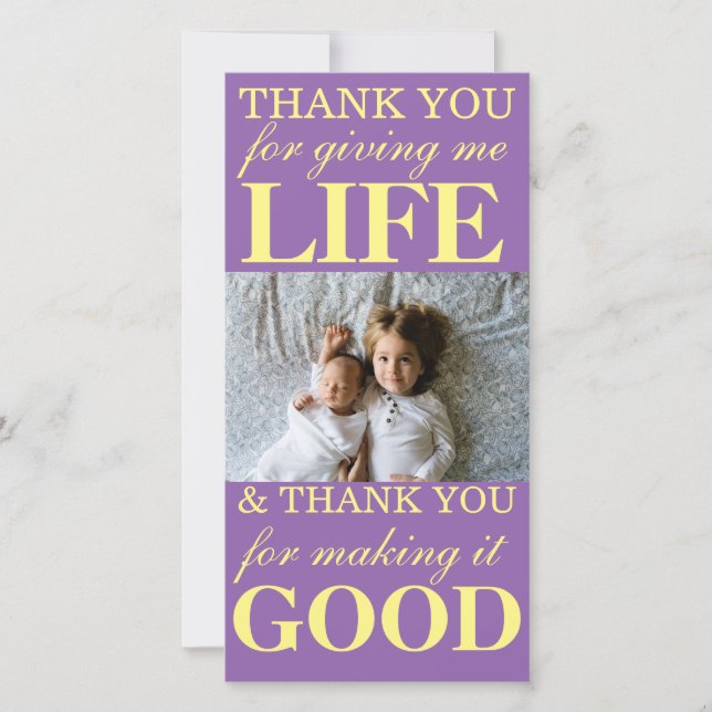 Thank You Mother's Day Card (Front)