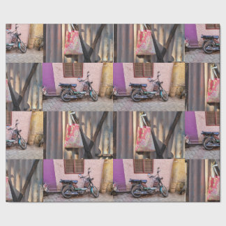 THANK YOU MOTO WALLPAPER WRAPPING PAPER