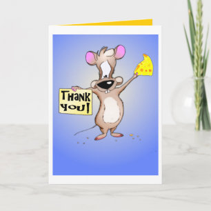 Thank You Mouse Card