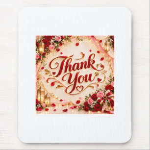 Thank you mouse pad