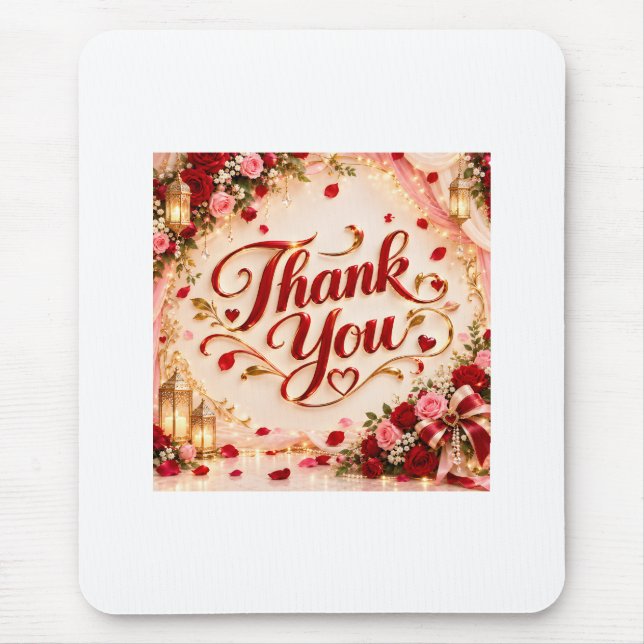 Thank you  mouse pad (Front)