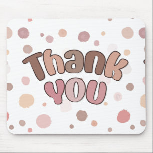 Thank you mouse pad