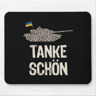 Thank You Mr. Scholz For Leopard Tanks Stand With Mouse Pad