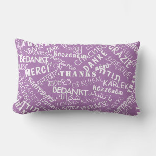 Thank You ! - Multi Language - International World Lumbar Cushion