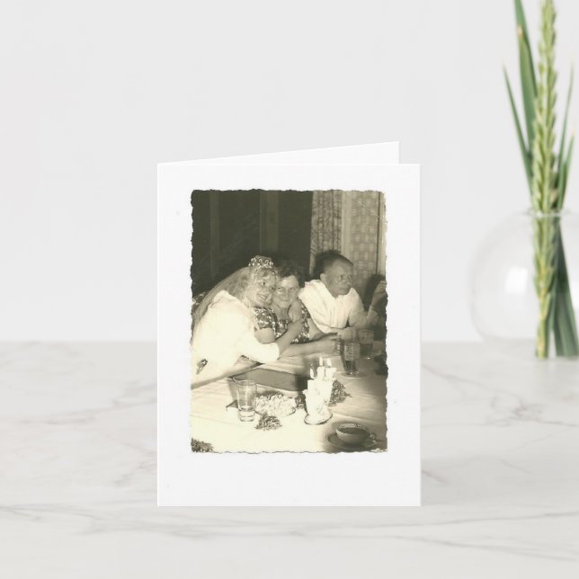 Thank You, Mum and Dad, for my Wedding! You Card (Front)