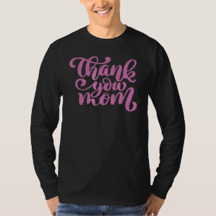 Thank You Mum Happy Mother's Day Cute Mother Vinta T-Shirt