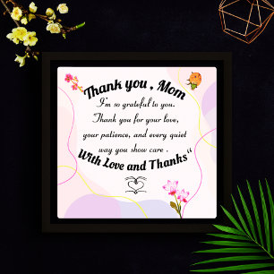 Thank you mum , Im so grateful Card