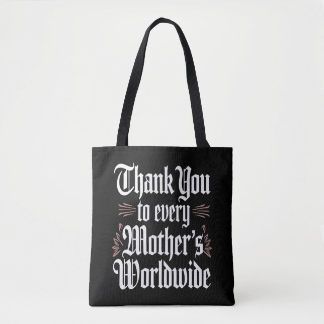 Thank You, Mum Tote Bag (Front)