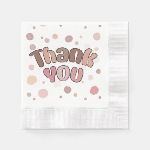 Thank you  napkin