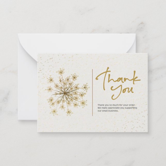 Thank You Note Card (Front)