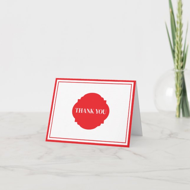 Thank You Note Card (Front)