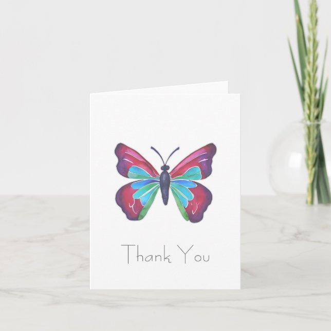 Thank you note card (Front)
