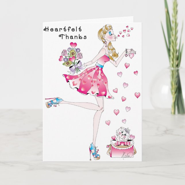 Thank You Note Card (Front)