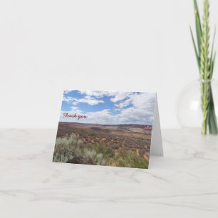 Thank You note card- Arches Nat's Park Card