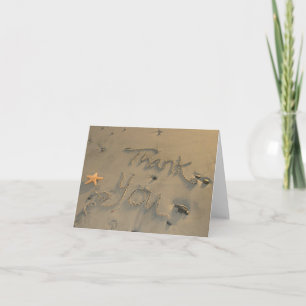 Thank You Note - Starfish Card