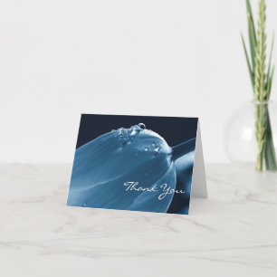 Thank You Notecard Card, Tulip & Raindrops, Floral