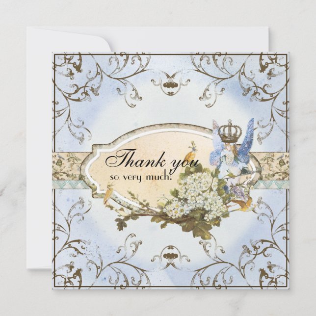 Thank You Notes - Enchanted Faerie Princess (Front)