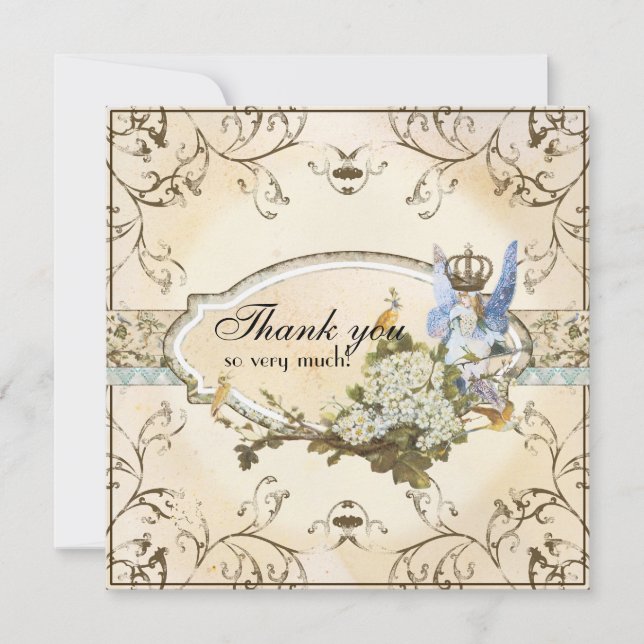 Thank You Notes - Enchanted Faerie Princess (Front)
