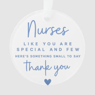 Thank You Nurse Gift – Nurses Like You Are Special Ornament