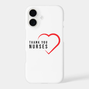 Thank You Nurses   Heart Red