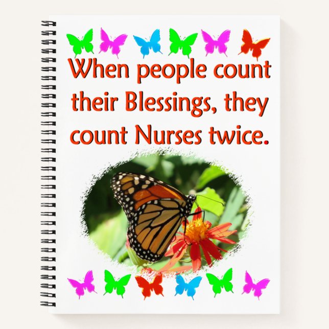 THANK YOU NURSES! NOTEBOOK (Front)