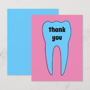 THANK YOU oddrex tooth Card
