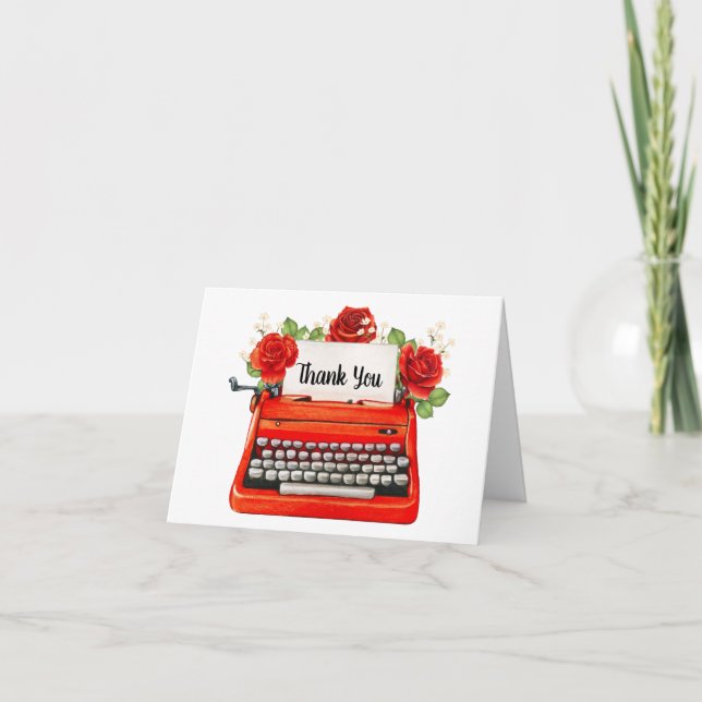 Thank You or Blank Note Card (Front)