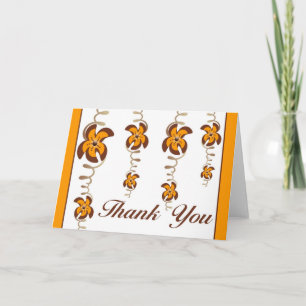 Thank You Orange Card
