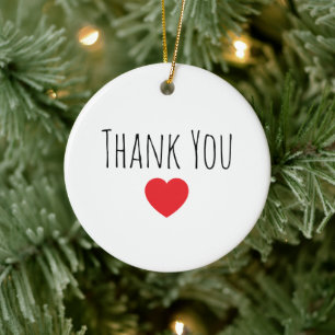 Thank You Ornament