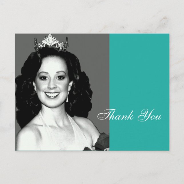 Thank You Pageant Postcard (Front)