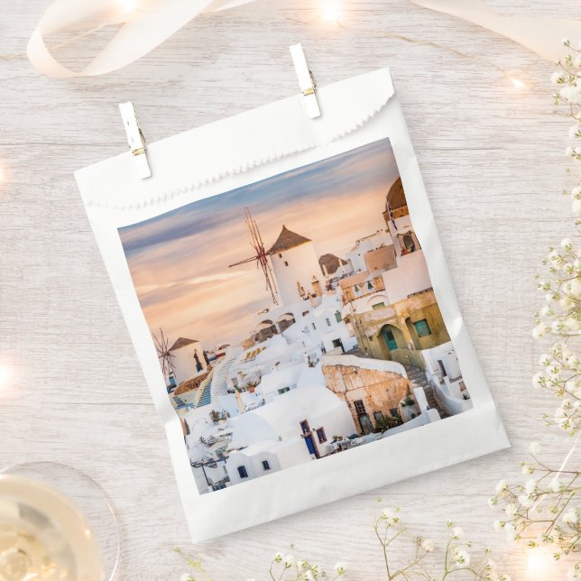 Thank you paper bag Oia Santorini  (Clipped)