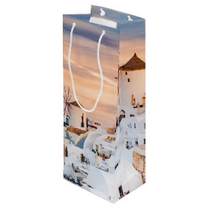 Thank you paper bag Oia Santorini 