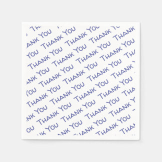 Thank You Paper Napkins