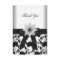 Thank You Party Black White Flower Diamond
