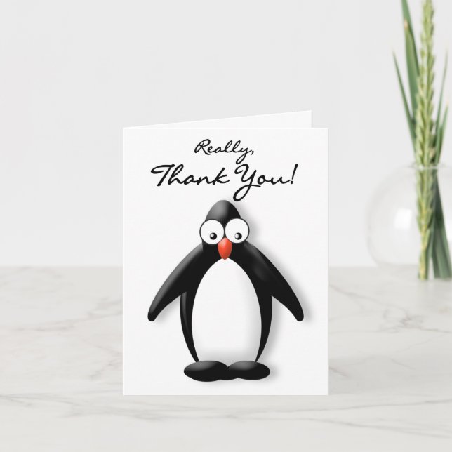 THANK YOU -  PENGUIN COLLECTION CARD (Front)