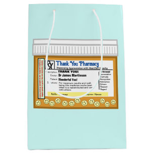 Thank You Pharmacy Medium Gift Bag