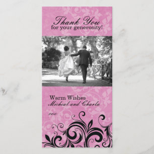 Thank You Photo Card (4x8)