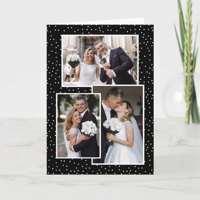 Thank You Photo Collage | Add Your Photos Card (Front)