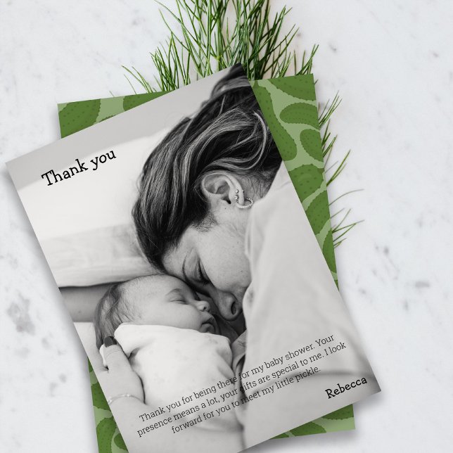 Thank you pickle baby shower (Creator Uploaded)