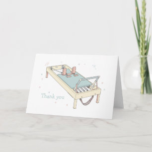 Thank you Pilates Reformer Card