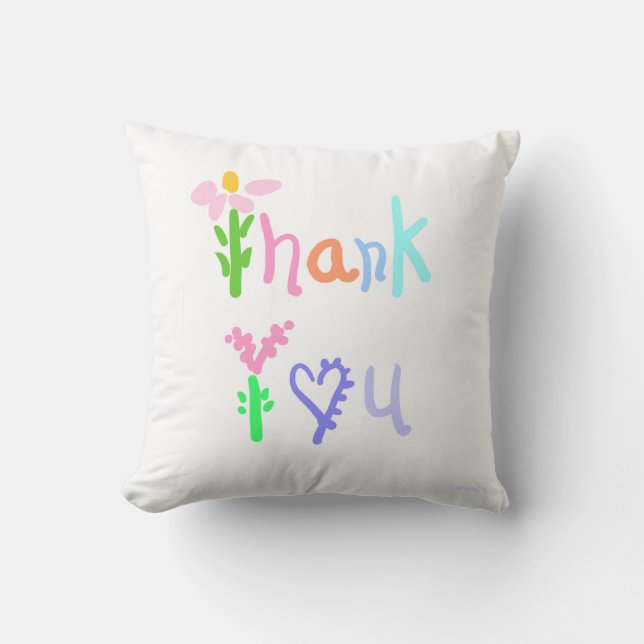 Thank you pillow (Front)