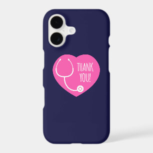 Thank You Pink Heart Stethoscope