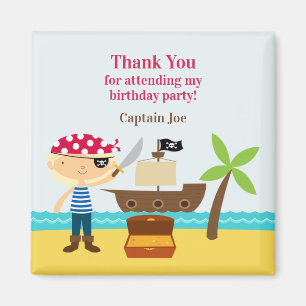 Thank You Pirate Magnet