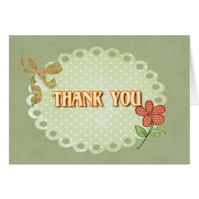 Thank You Polka Dots (Front Horizontal)