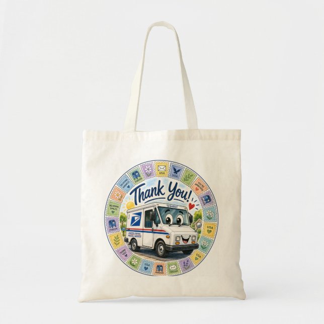 Thank you Postal Workers  Tote Bag (Front)