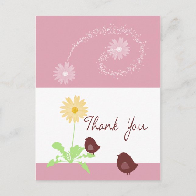 Thank you postcard (Front)