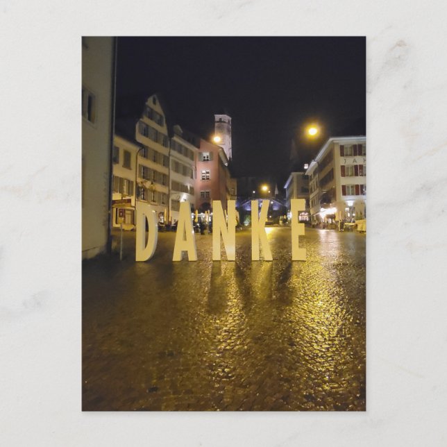 Thank you postcard (Front)