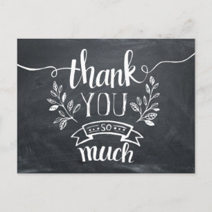 Thank you Postcard