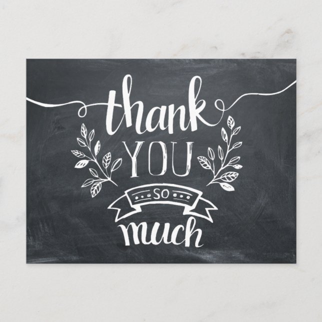 Thank you Postcard (Front)